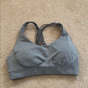 Criss-cross back bra